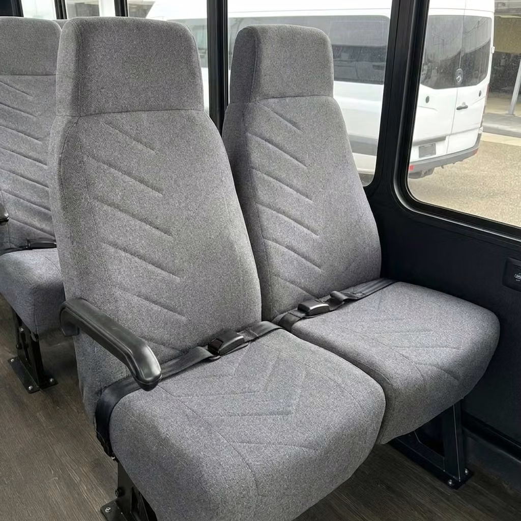 temple city 18 passenger minibus high back seats