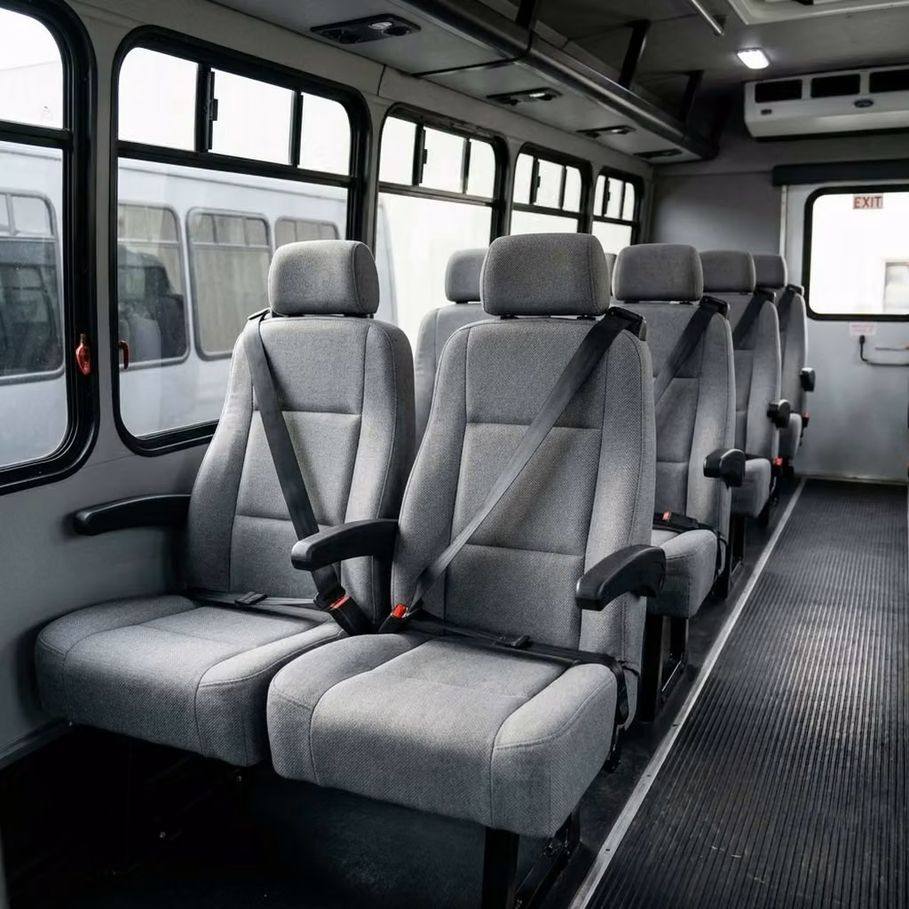 temple city 35 passenger minibus reclining seats