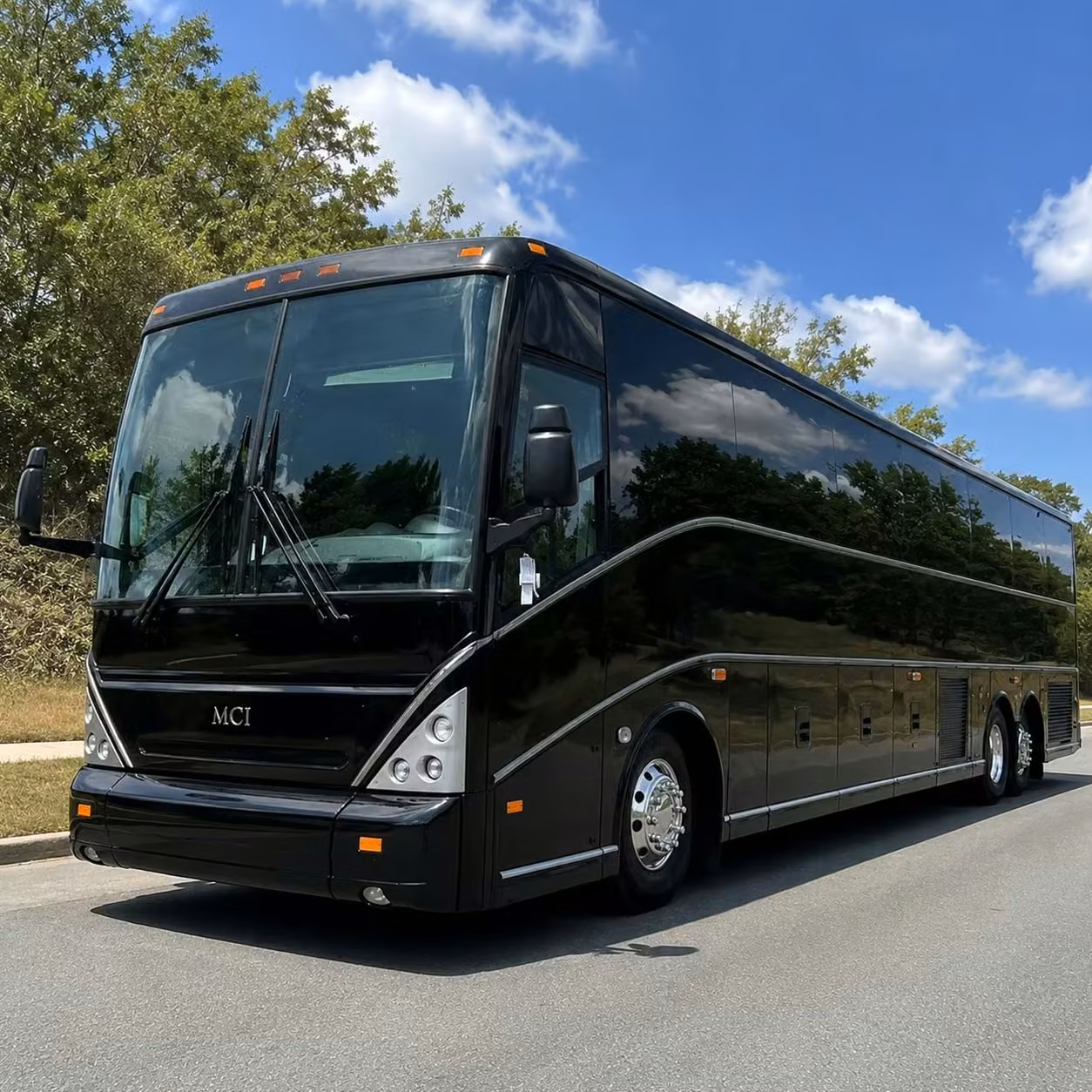 temple city 56 passenger charter bus rental