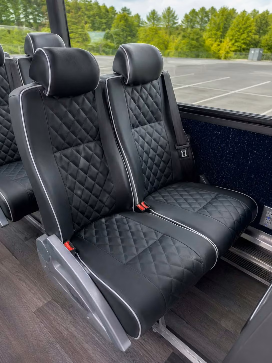 temple city charter bus reclining seats