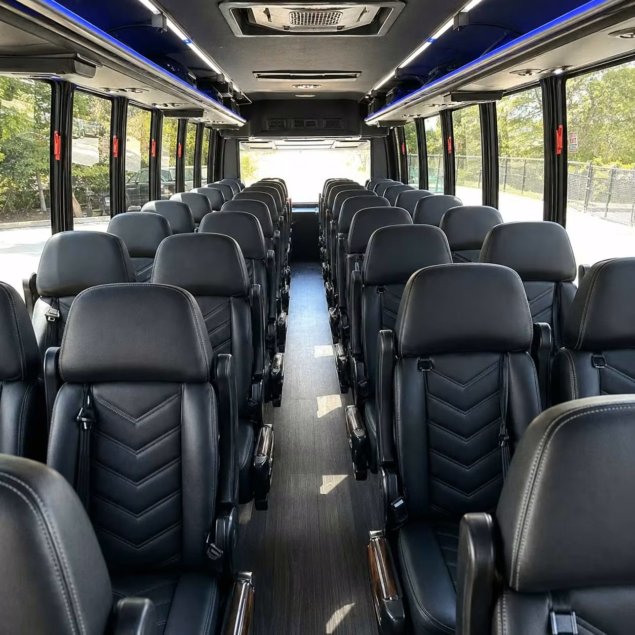temple city minibus interior 3