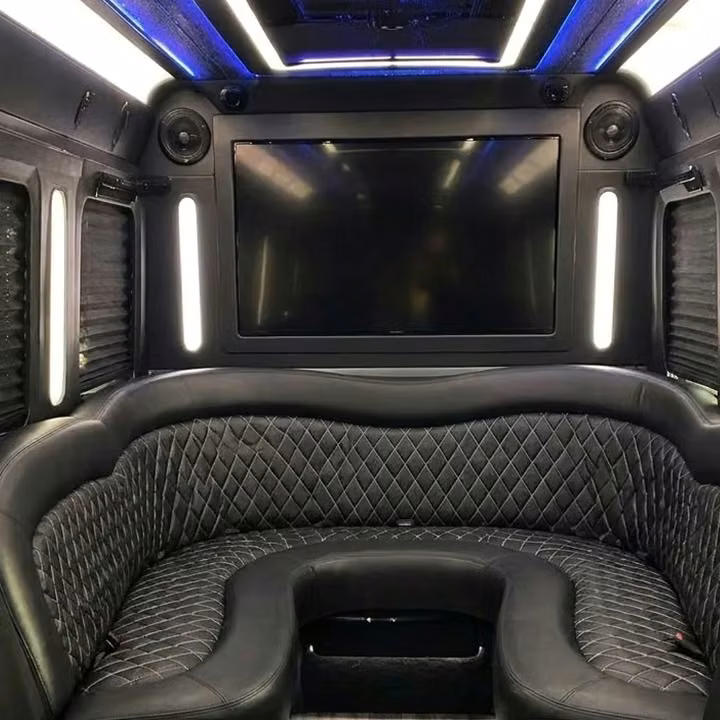 temple city party bus sound system