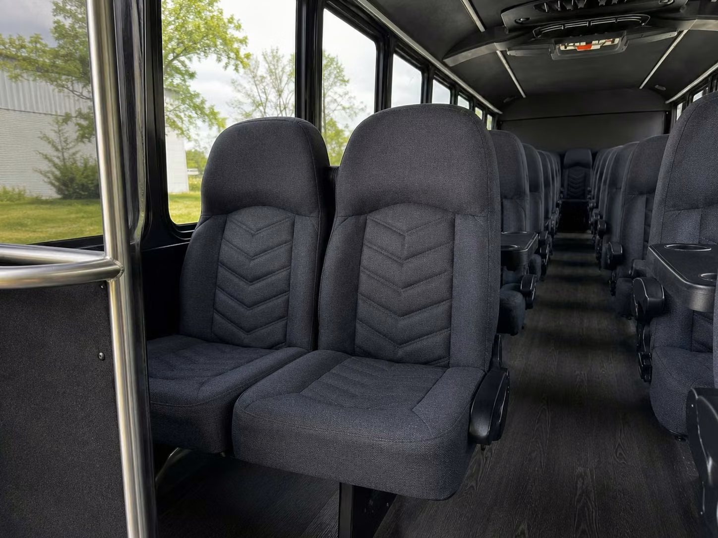 25 passenger minibus interior