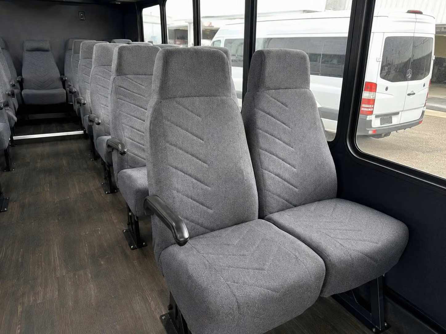 18 passenger minibus inside