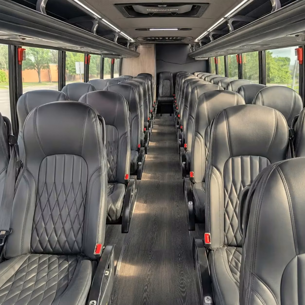 30 passenger minibus interior