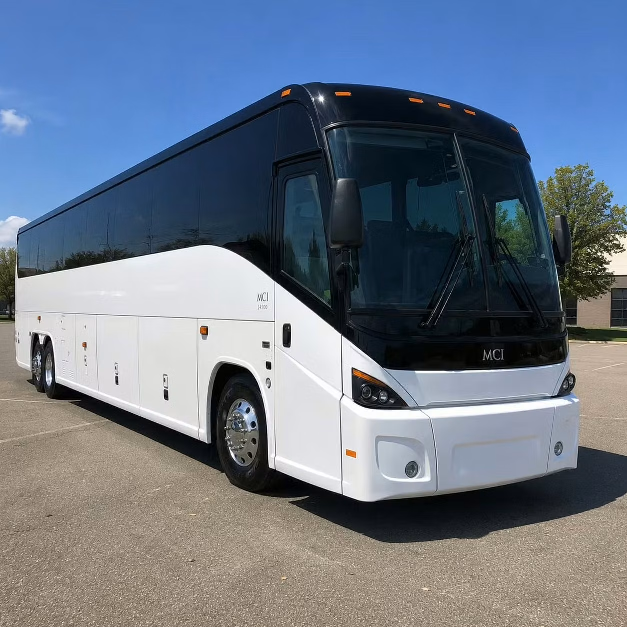 56 passenger charter bus