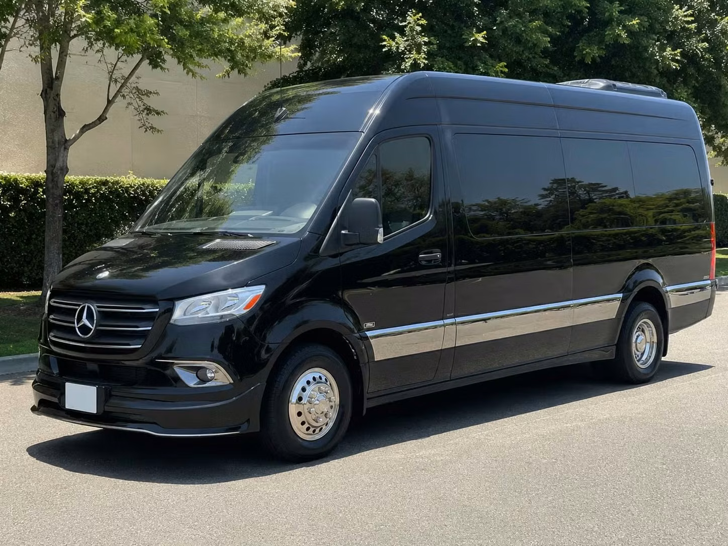 sprinter van with driver
